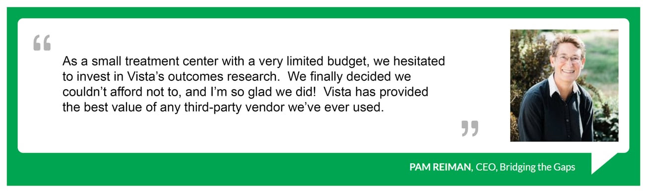 Pam Reiman Testimony for Vista Research