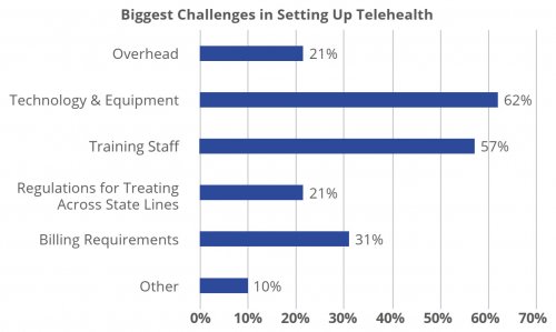 Biggest Challenges in Setting Up Telehealth