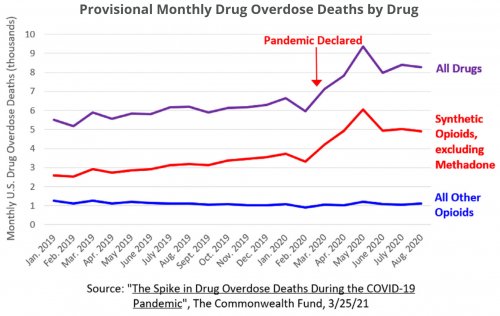 Provisional Monthly Drug Overdose Deaths by Drug