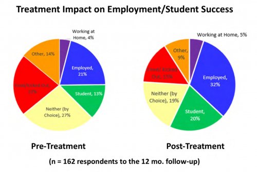 Treatment Impact on Employment/Student Success